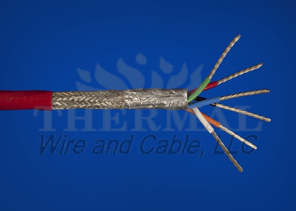 200°C (392°F) Modified FEP Insulated Shielded Tray Cable (TC) 600 Volt