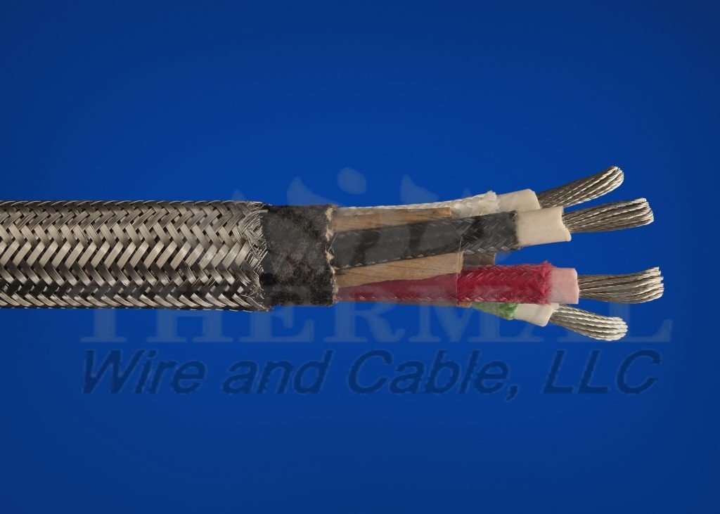 200°C (392°F) Soaking Pit Multi-Conductor Cable 600 Volt