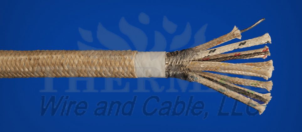 538°C (1000°F) 600V Multi-Conductor Instrumentation / Control Cable