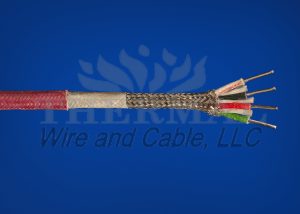 538° (1000°F) Thermaflame 3000 Multi-Conductor Cable 300V/ 600V 2800°F Intermittent