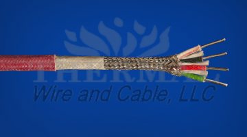 Gas Turbine Multi-Core Electric Cable 450°C 600V