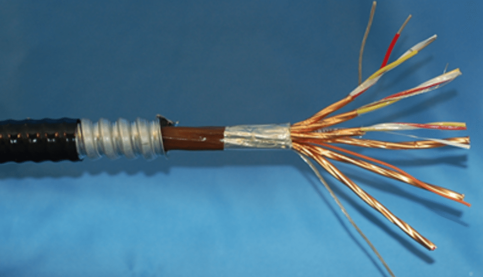 Type K and KX Shielded Pairs Thermocouple Armored