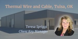 Teresa Spriggs Client Key Manager, Tulsa, Oklahoma